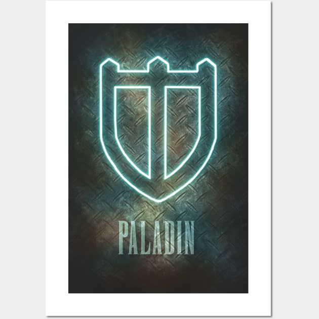 Paladin Soul Crystal FFXIV Wall Art by AshnoAlice